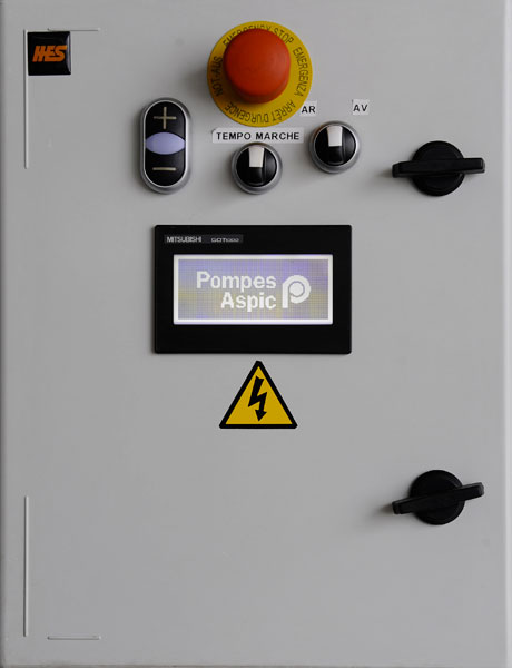  control panel -- standard model 